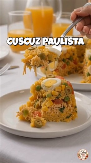 THE SECRET TO THE PERFECT CUSCUZ PAULISTA THAT NEVER TURNS OUT DRY 🤤