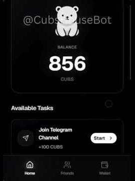@CubsHouseBot ✅| Earn FREE Crypto with CUBS Airdrop | Telegram Bot Rewards Step-by-Step CubsHouse