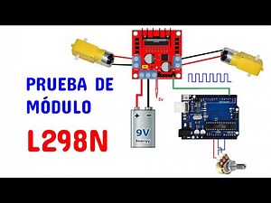 L298N DRIVER TEST FOR TWO PWM MOTORS