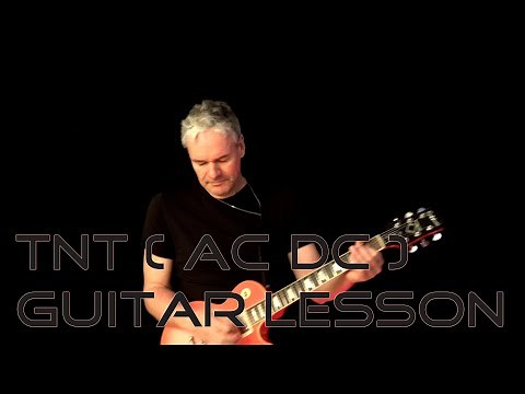 TNT ( AC DC ) - Guitar Lesson