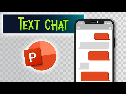 How to Create Animated Text Chat in PowerPoint Tutorial and Template