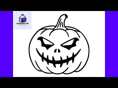 Cum Să Desenezi Un DOVLEAC De Halloween #2 | Usor Pas cu Pas Tutorial pentru Incepatori