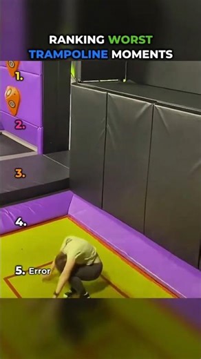 Ranking Most PAINFUL Trampoline Moments 💀 #fails
