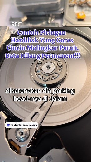 Data Recovery from Scratched Hard Disk with Circular Ring Damage