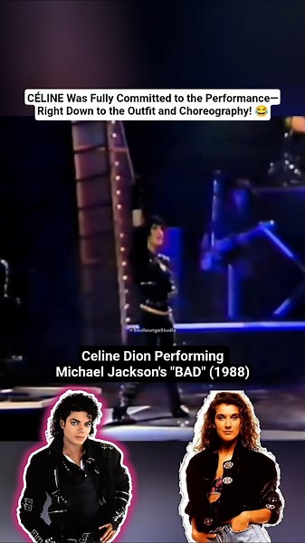 Rare: CELINE Dion Performs "BAD" Just Like Michael Jackson! Live (1988) #shorts #viral