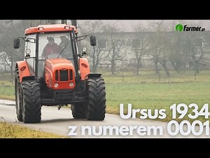 Ursus 1934 z numerem 00001. Jak się pracuje najmocniejszym Ursusem serii ciężkiej? | Farmer.pl