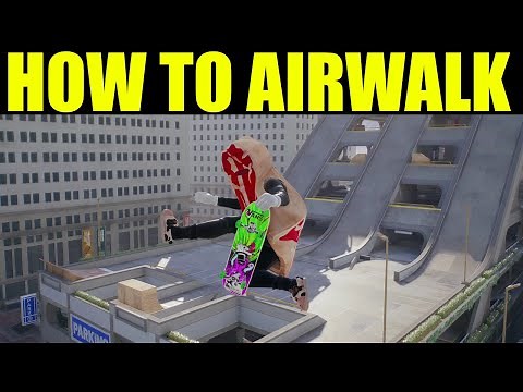 skate 4 - how to air walk (advanced trick guide)
