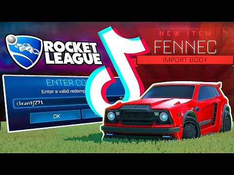 TESTEI CÓDIGOS E HACKS DO TIKTOK 2023 NO ROCKET LEAGUE E FUNCIONOU!