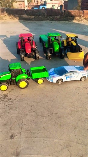 Remote Control Farm tractor 🚜 And Dumper trolley Unboxing And Testing Short Video 🚜🚜