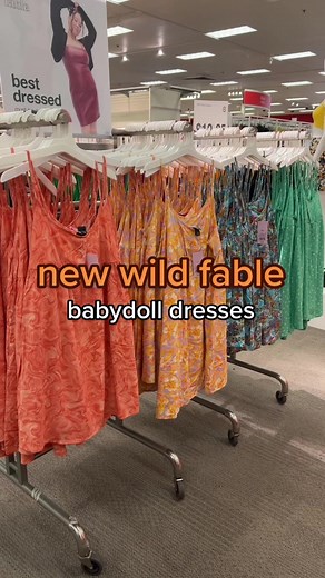 Cute and Affordable Wild Fable Babydoll A-Line Dresses for Spring/Summer