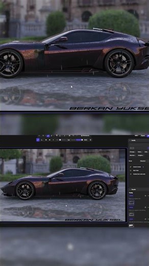 My Ferrari Speedster Design aided by AI Vizcom Test#vizcom