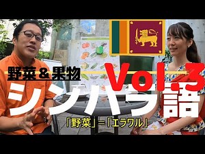 シンハラ語レッスンVol.3 スリランカの野菜と果物の単語を覚えてみよう～♪スリランカカレーファンの方もぜひ【保存版】