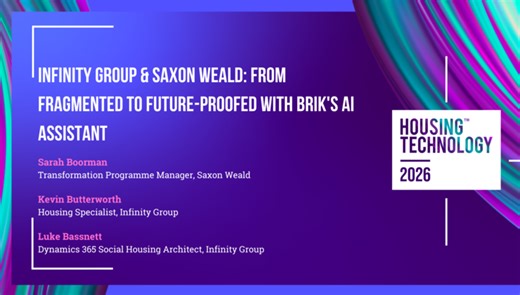 Infinity Group & Saxon Weald's presentation from the Housing Technology Conference 2026
