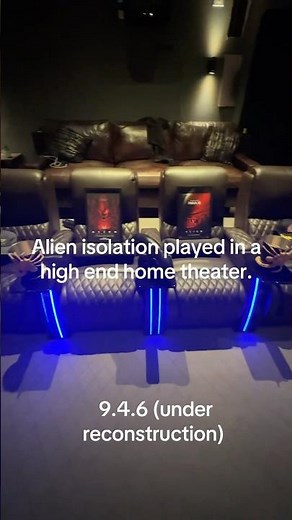In honor of alien isolation’s 10 year anniversary I played it in my home theater. #alienisolation