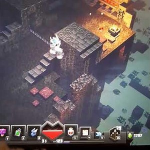 Gate skip in soggy cave | Minecraft Dungeons