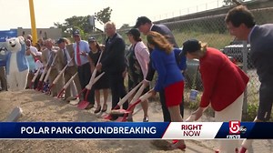 Worcester groundbreaking held for Red Sox new minor leage stadium