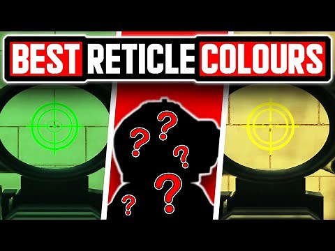 THE Top 5 Best RETICLE COLOURS for Rainbow Six Siege
