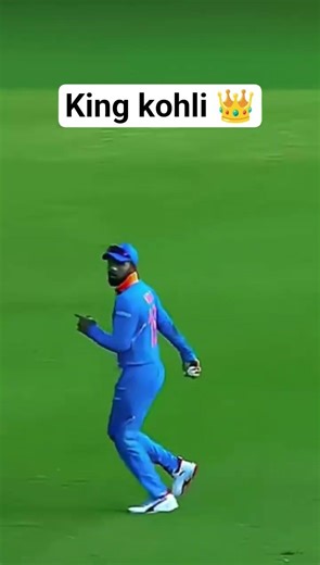 #cricket lover #king Kohli catched
