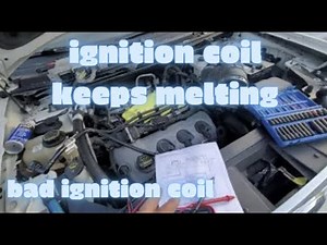 ford flex ignition coil keeps melting or swelling up. missfire bad ignition coil cause and fix