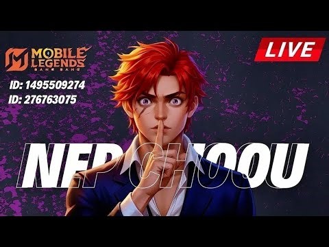 TOP GLOBAL CHOU IS LIVE NOW~mobilelegends