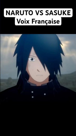 Naruto Storm Dub: Naruto Vs Sasuke French Voices #shorts #narutostorm #short #shortvideo