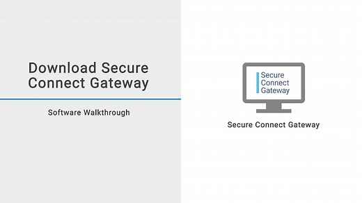 Download Secure Connect Gateway