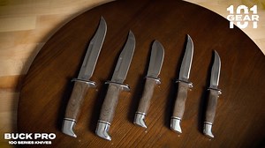 Buck Knives has been innovating and making great knives since 1902, and almost 120 years later they haven’t stopped. The Buck Pro 100 Series knives are not easily rivaled for strength, durability and performance. Each one is made in the USA and backed with a Forever Warranty. The Pro 100 series is a trusted staple from Buck that’s been reliable for 70 years. This latest upgrade of the classic series has all the beloved reliability of the last seven decades with the addition of newer, higher-perf