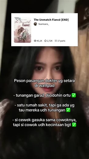 Ini mah dibacanya sekali duduk. Udh tamat dan masih lengkap ya #wattpad #rekomendasiwattpad #ceritawattpad #wattpadindonesia