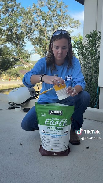 💸 I save $478 a year doing my own pest control—here’s PART 2 of my DIY routine that keeps scorpions, centipedes, ants & more OUT of my house. Suit up, mix, spray, and keep the bugs away 🕷️✨ This step is super quick, easy, and non-toxic 🙌 Using diatomaceous earth in weep holes   door thresholds keeps pests OUT while staying safe for kids, pets & food. #DIYPestControl #homemaintenance #relateable #pestcontrol #bugtok