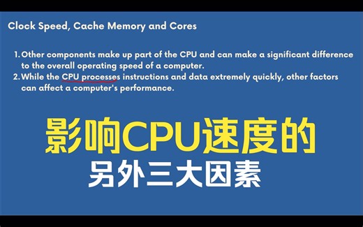 3.2 IGCSE Computer Science_Cache Clock Speed Core