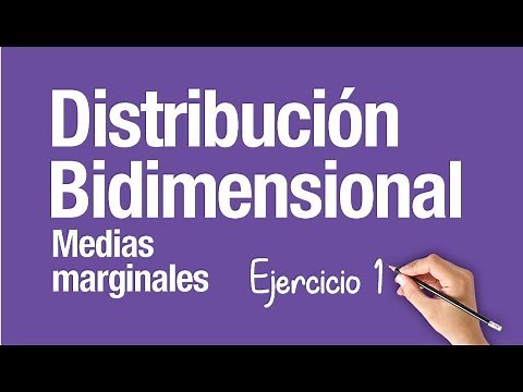 DISTRIBUCIÓN BIDIMENSIONAL │Ejercicio 1