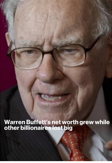 Of the top billionaires, Warren Buffett is the only one to have made money during this period of market mayhem, according to Bloomberg's Billionaires Index.