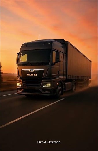 MAN Long Haul Truck | Powerful Highway Drive