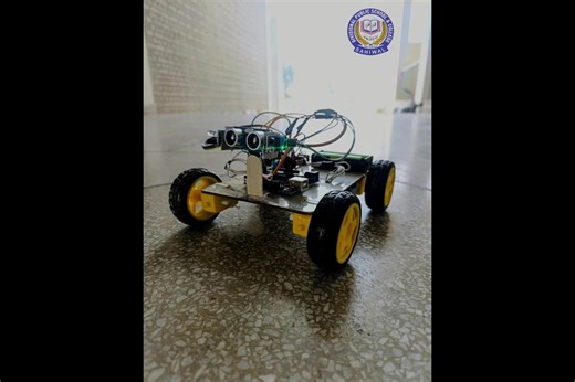 🚗🤖 Innovation in Motion | Human-Following Car Project Proud to share an exciting student-led innovation — a Human-Following Car, designed and developed by Abiyian Mohsin under the dedicated supervision of Senior Teacher Computer Science, Syed Muhammad Usama Shah 👏 This smart car is capable of following human hand gestures, demonstrating the practical application of embedded systems, sensors, and robotics. The project integrates key components including Arduino, multiple sensors, motor driver,