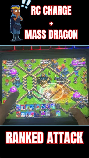 12 Invisibility Spell RC Charge with Mass Dragon 💥 Legend League Strategy | Clash of Clans 2025 💥 Watch this powerful RC Charge 12 Invisibility Mass Dragon Army destroy bases in Clash of Clans Legend League 2025! 💣 💪 Perfect army for Master, and Legend League players — mix of skill, timing, and pure air power! Watch till the end for a 3-star clutch finish ⭐ 👉 Drop a ❤️ if you love COC 👉 Follow for daily OP attacks & strategies! 👉Comment your favorite army 👇 #ClashofClans #COC #COC2025 #C