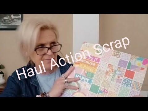 Haul Action Scrap/ Nouveau bloc de papier magnifique