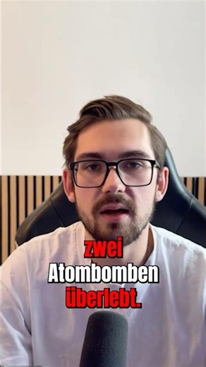Er überlebte zwei Atombomben — und nahm dann den Zug nach Hause