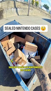 339K views · 4.6K reactions | Sealed cases of Nintendo 3ds in Gamestops Dumpster! I found Pokemon!! #dumpsterdiving #gaming #Nintendo #pokemon #gamer | Dumpster Dive King | Facebook
