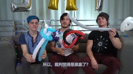 [Markiplier]中文字幕BALLOON ANIMAL CHALLENGE - 1.BALLOON ANIMAL CHALLENGE