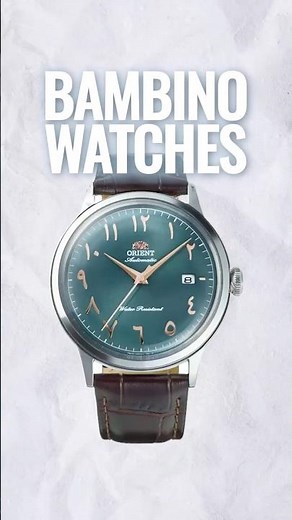 Orient Bambino Arabic Dial Watches | Full Collection (RA-AC0035E to RA-AC0039Y)