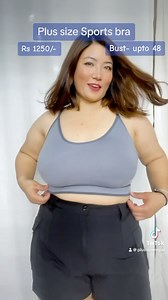 5.7K views · 58 reactions | “Fitness knows no size: crush your goals in our empowering plus size sports bras” #basundhara#plussizefashion#sportsbrand#️#﫶#珞 | Plus Size Nepal | Facebook