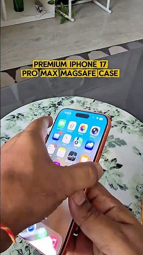 This iPhone 17 Pro Max Case Feels INSANELY Premium 😮✨ (MagSafe Iphone Case Unboxing) #iphonecase