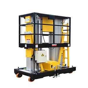 [Hot Item] Aluminium Aerial Work Platform / Double Masts Aerial Work Patfrom /Work Platfrom