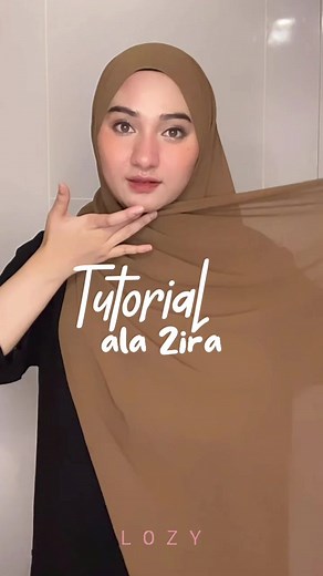 Tutorial Pashmina Simple Tanpa Jarum