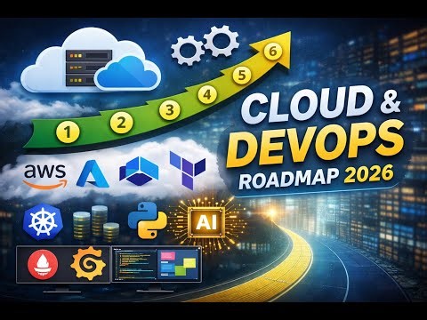 Cloud & DevOps Roadmap 2026 | Beginner to Job-Ready (Step-by-Step)