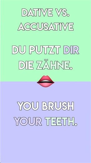 German Dative vs Accusative Reflexive Pronouns