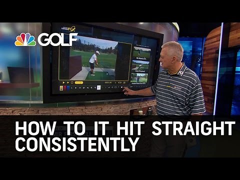 How to Hit the Club Up & Straight | Golf Channel