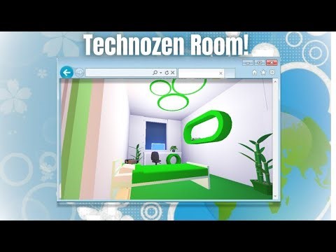 Technozen Room! Tutorial Adopt me! Roblox