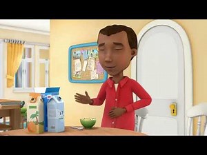 Doc McStuffins Orange Juice in Cereal