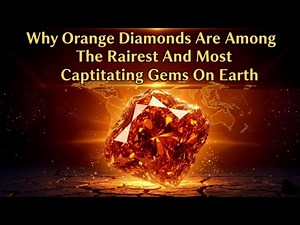 The Rare Orange Diamond – Secrets, Beauty, and How to Identify the Real Gem